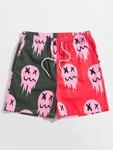 Men Graphic Print Shorts in Saudi Arabia