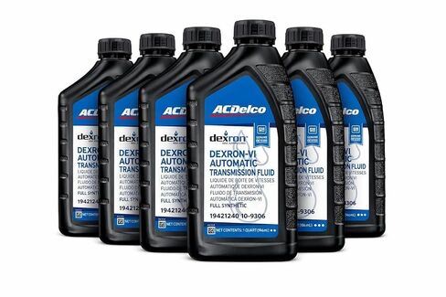 Genuine GM Dexron VI Full Synthetic Automatic Transmission Fluid 6 Quart Case, 19421240 (10-9306) in Saudi Arabia
