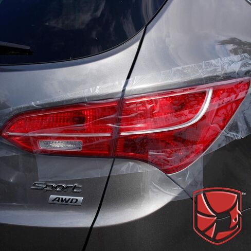 ArmorDillo Temporary Paint Protection Film 3" x 100', Clear Adhesive Car, Bike, Auto Paint Protect Film Tape, Perfect for First-Time Users, Clear PPF, for Track Day, Road Trips, Free Utility Knife in Saudi Arabia