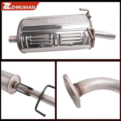 طقم استبدال نظام أنابيب كاتم صوت العادم الرنان 2007-2009 CRV CR-V / 2006-2008 RAV4 2.4L L4 | أرقام المعدات الأصلية: 56218/54749/797437/18220 in Saudi Arabia