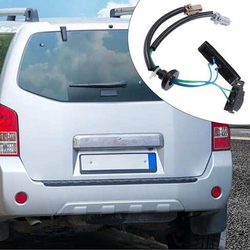مفتاح فتح الباب الخلفي لغطاء صندوق السيارة الخلفي، استبدل 25380-2DT1A، متوافق مع Nissan Tiida C11 (Versa، Latio) 2005-2010، Sentra 2006-2010، 4 و4 دبابيس، قطعة واحدة in Kuwait