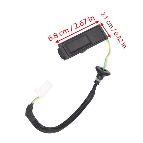 مفتاح تحرير غطاء صندوق السيارة الخلفي، استبدل 253803JA0B، 25380-3JA0B، متوافق مع Nissan Pathfinder Platinum، S، SL، SV 3.5L V6 2016-2020، 4 دبابيس، قطعة واحدة in Saudi Arabia