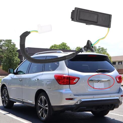 مفتاح تحرير غطاء صندوق السيارة الخلفي، استبدل 253803JA0B، 25380-3JA0B، متوافق مع Nissan Pathfinder Platinum، S، SL، SV 3.5L V6 2016-2020، 4 دبابيس، قطعة واحدة in Saudi Arabia