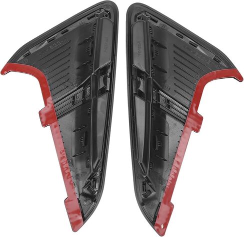 2PCS Shark Gills Front Fender Side Air Flow Fender Vent Cover Trim, Car Side Fender, ABS Air Vents Grille Trim Replacement for X3 X4 G01 G02 X3M X4M 2018-2021 in Saudi Arabia