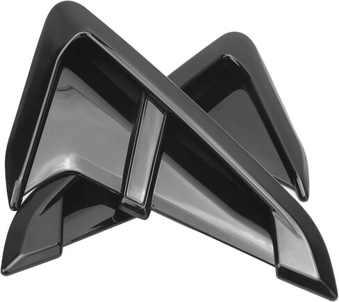 2PCS Shark Gills Front Fender Side Air Flow Fender Vent Cover Trim, Car Side Fender, ABS Air Vents Grille Trim Replacement for X3 X4 G01 G02 X3M X4M 2018-2021 in Saudi Arabia