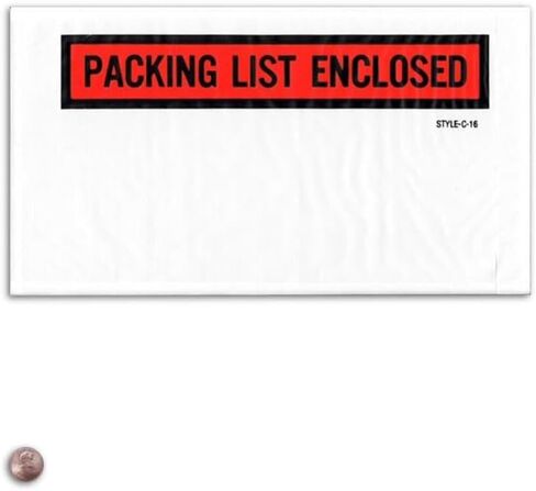 1000ea - 5 1/2" X 10" Packing List Envelope (#c16 1000/Box) in Saudi Arabia