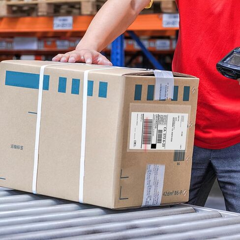 Shipping Label Sleeves, 7.5"×5.5"Self-Adhesive Shipping Label Sleeves, Packing List Envelopes, Clear Top-Loading Packing List, Shipping Labels Pouches For Shipping Labels/Files, 200 Pack. in Saudi Arabia
