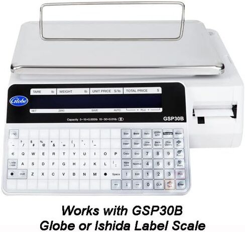 Globe Ishida Scale Label (GSP30A #4631, 12 Rolls) in Saudi Arabia