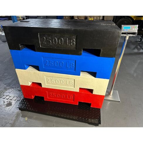 SellEton 60" x 60" (5' x 5') Non-NTEP Industrial Floor Scale/Pallet Size with 5,000 lbs x 1 lb in Kuwait