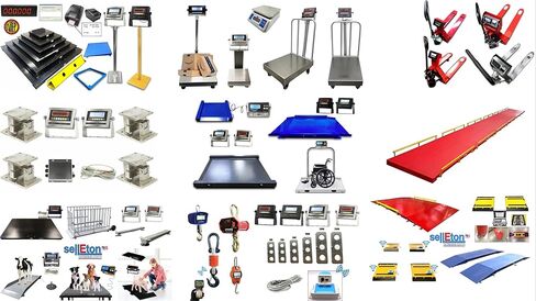 SellEton 60" x 60" (5' x 5') Non-NTEP Industrial Floor Scale/Pallet Size with 5,000 lbs x 1 lb in Kuwait