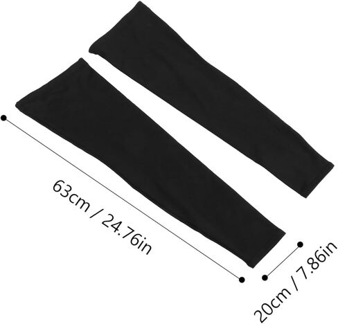 HANABASS 1Pair Men Women Cycling Leg Warmers Compression Sports Tights for Relief Warmth Thick Thermal Calf Sleeves for Running Basketball Outdoor Training in Saudi Arabia