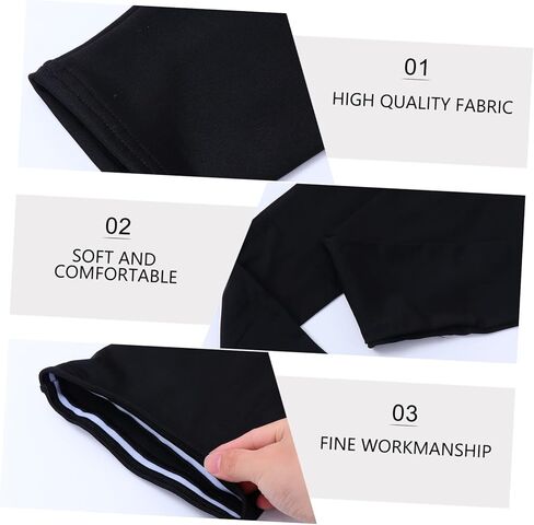 HANABASS 1Pair Men Women Cycling Leg Warmers Compression Sports Tights for Relief Warmth Thick Thermal Calf Sleeves for Running Basketball Outdoor Training in Saudi Arabia