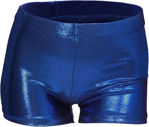 iLover Girls' Sparkle Glitter Shorts Dance and Tumbling Athletic Gymnastics Shorts Bottoms in Kuwait