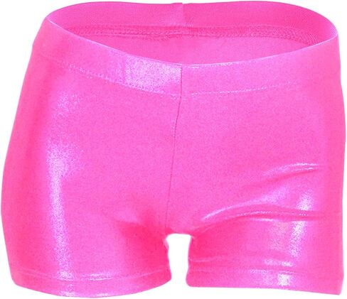iLover Girls' Sparkle Glitter Shorts Dance and Tumbling Athletic Gymnastics Shorts Bottoms in Kuwait