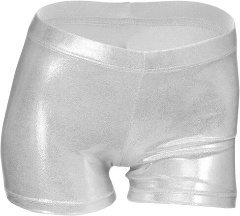 iLover Girls' Sparkle Glitter Shorts Dance and Tumbling Athletic Gymnastics Shorts Bottoms in Kuwait