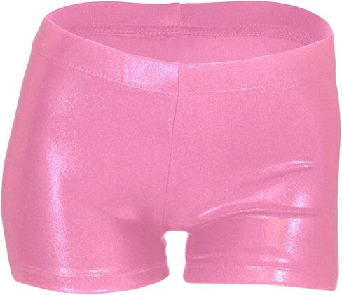 iLover Girls' Sparkle Glitter Shorts Dance and Tumbling Athletic Gymnastics Shorts Bottoms in Kuwait