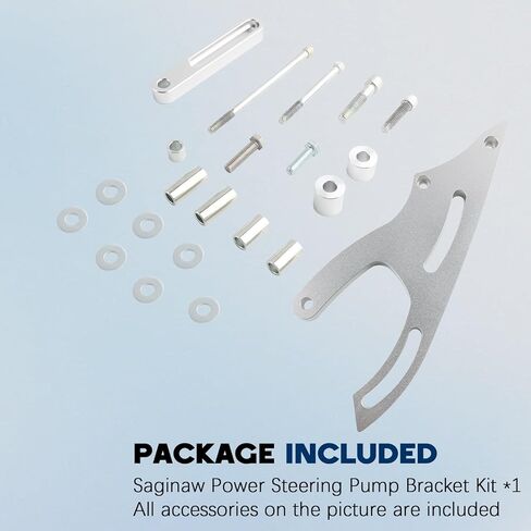 دعامة مضخة توجيه كهربائية من Saginaw متوافقة مع Ford 289 302 351W SBF كتلة صغيرة in Saudi Arabia