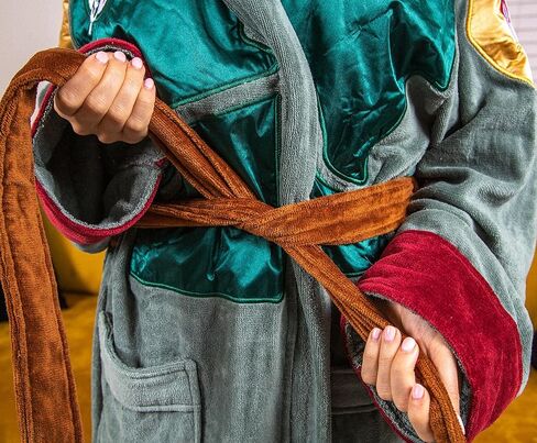 Star Wars Boba Fett Unisex Hooded Bathrobe for Adults in Saudi Arabia