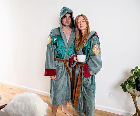Star Wars Boba Fett Unisex Hooded Bathrobe for Adults in Saudi Arabia