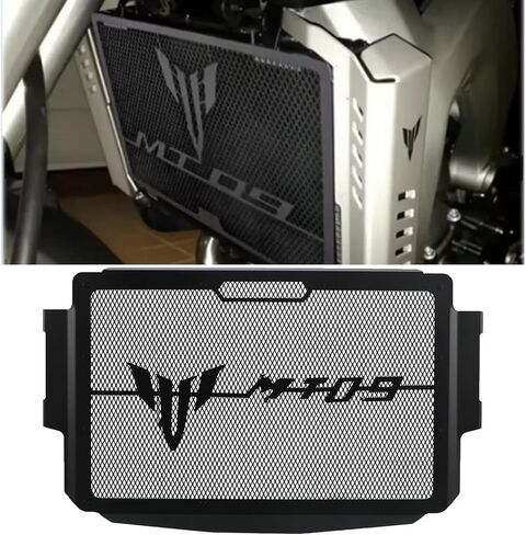 MT-09 SP Radiator Grille Guard Protection Cover for MT09 MT-09 2021 2022 2023-Black in Saudi Arabia