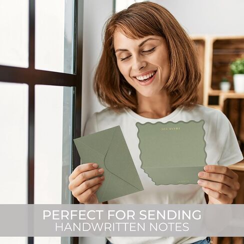 Beautiful Thank You Cards Set of 30 With Envelopes and Stickers - Elegant Blank Cards For Personalized Notes - Perfect Bulk Stationary Set For All Occasions incl. Weddings, Business & Baby Showers in Saudi Arabia