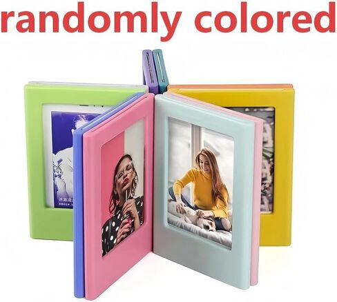 2 Bohemian Magnetic Photo Frames, Randomly Colored, Suitable for Photo Display, Recording Beautiful Moments, Suitable for Offices, Kitchens, Living Rooms in Saudi Arabia