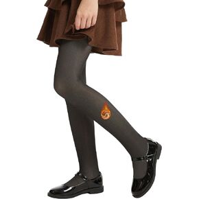 MERYLURE Girls Fleece Lined Tights Fake Translucent Winter Warm Kids Thermal Pantyhose Toddler Dance Thick Leggings in Saudi Arabia