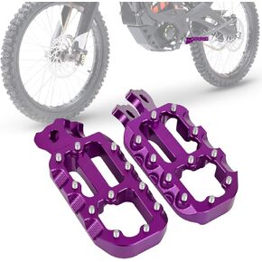 أوتاد قدم الدراجة الترابية الكهربائية باستخدام الحاسب الآلي لـ Surron LBX Eride Pro SS 2.0 3.0 E Ride Pro SR/S 79Bike Falcon GT، Sur Ron منصة أوسع ثابتة، مساند قدم آمنة M4 مضادة للانزلاق ونابضة بالحياة بأكسيد أسود in Kuwait