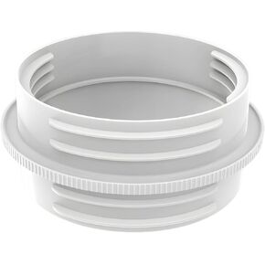 Ac Hose Connector, 5 In/5.9 In For Portable Ac Units, Dual Thread, White Plastic in Saudi Arabia