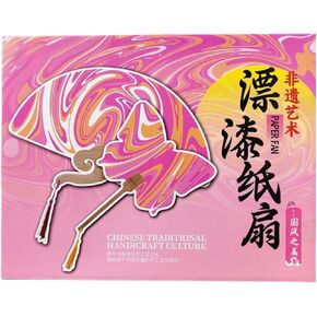 مروحة طلاء زخرفية - ديكور داخلي حرفي مطلي، مروحة للاحتفالات الدينية، وحفلات الزفاف والمناسبات الخارجية in Kuwait