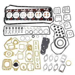 4089649 3804897 Engine Full Gasket Kit Upper & Lower for Cummins Diesel 5.9 5.9L 12 Valve 6B 6BT 6BTA 1989-98 Dog-ge Ram 2500 3500 VE or P7100 Injection Pumps Cylinder Head Gasket Complete Kit in Kuwait