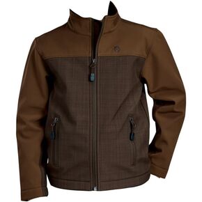 ROPER Western Jacket Boys Zip Soft Shell Brown 03-397-0780-6014 BR in Kuwait