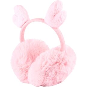 Warm Earmuffs Reindeer Antlers Plush Ear Warmer Adjustable Winter Ear Covers and Boys Cold Weather Outdoor Use in Kuwait