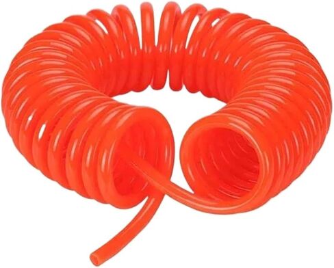 8mm x 5mm Polyurethane Air Compressor Hose Tube With Fitting Flexible Tool Connector Spring Spiral Pipe 8 * 5(3M- w EU) in Saudi Arabia