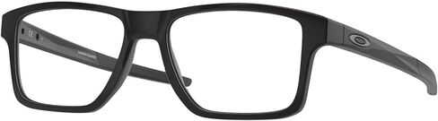 Oakley OX8143 Eyeglasses Bundle: OX 8143 814301 Satin Black and Large Black leash Accessory kit in Saudi Arabia