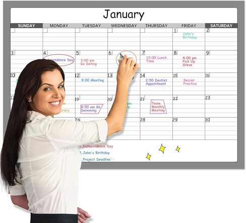 2022 Calendar - Monthly Wall Calendar Planner from Jan 2022 - Dec 2022, 12" x 17", Large Blocks with Julian Dates, Twin-Wire Binding, Perfect for Planning and Organizing Your Home and Office in Kuwait