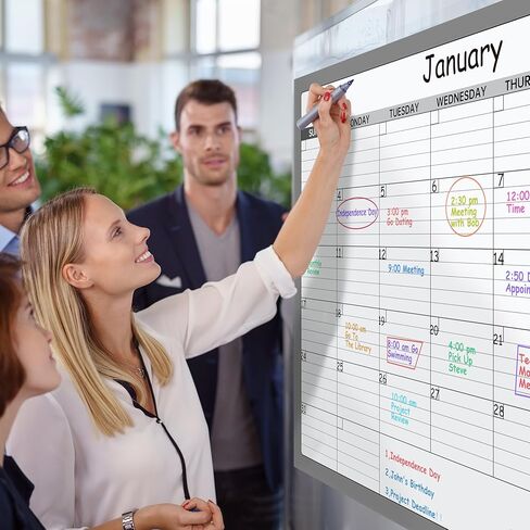 2022 Calendar - Monthly Wall Calendar Planner from Jan 2022 - Dec 2022, 12" x 17", Large Blocks with Julian Dates, Twin-Wire Binding, Perfect for Planning and Organizing Your Home and Office in Kuwait