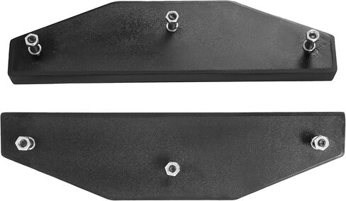 Stabilizer Street Pad Compatible with John Deere 310, 410, 510, 710 Backhoes-3 Bolt Style EPDM Replacement for AT195669 Set of 4 in Saudi Arabia