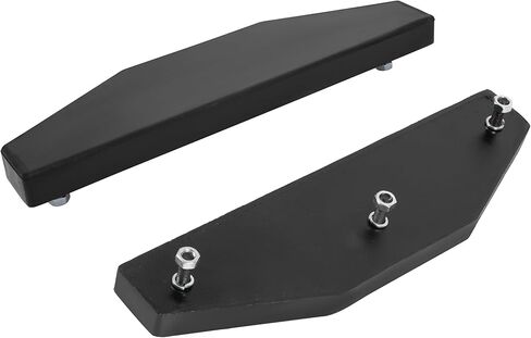Stabilizer Street Pad Compatible with John Deere 310, 410, 510, 710 Backhoes-3 Bolt Style EPDM Replacement for AT195669 Set of 4 in Saudi Arabia
