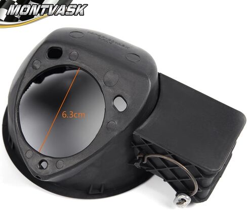 G-PLUS Fuel Gas Filler Door Housing Pocket with Hinge Kit Compatible with 2004-2008 Ford F150 in Saudi Arabia