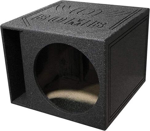 Qpower QBOMB15SSINGLE Single 15 Sealed Woofer Enclosure Withh Bed Liner Spray in Saudi Arabia