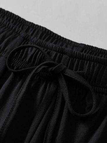 Latuza Men's Soft Cotton Pajama Shorts Lightweight Sleep Shorts with Pockets in Saudi Arabia