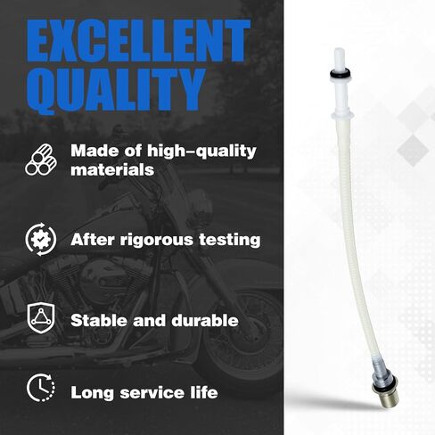 Fuel Line Check Valve Assembly Quick Connect Compatible With Harley-Davidson Heritage Softail Classic FLSTC Deluxe FLSTN Fat Boy FLSTF 2008-2017 Replace for 62189-08B, 6218908B, 62189-08, 6218908 in Saudi Arabia