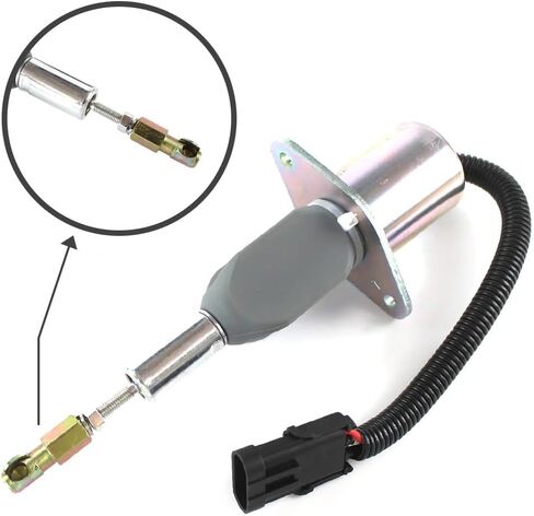 3928160 SA-4293-12 12V صمام الملف اللولبي لإيقاف الوقود متوافق مع محرك الديزل الكمون 6CT 8.3L قطع غيار صمام الملف اللولبي لنظام الوقود in Kuwait