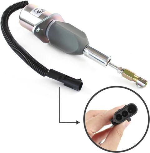 3928160 SA-4293-12 12V صمام الملف اللولبي لإيقاف الوقود متوافق مع محرك الديزل الكمون 6CT 8.3L قطع غيار صمام الملف اللولبي لنظام الوقود in Kuwait