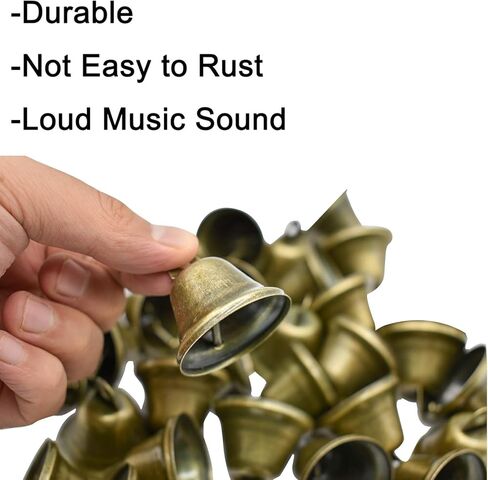 (30 pcs) Witch Bell DIY Hanging Wind Chime, Evil-Warding Item, Negative Energy Cleanser, Witch Supplies, for Protection, Handmade Witch Bell, Witchcraft Magic Wind Chime in Saudi Arabia