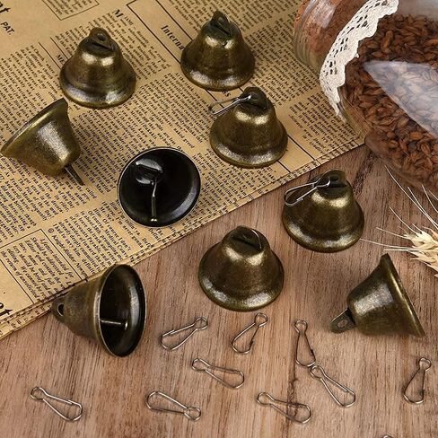 (30 pcs) Witch Bell DIY Hanging Wind Chime, Evil-Warding Item, Negative Energy Cleanser, Witch Supplies, for Protection, Handmade Witch Bell, Witchcraft Magic Wind Chime in Saudi Arabia