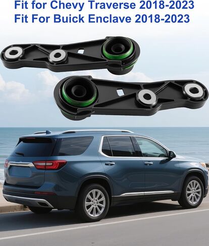 84160333 و84160334 شماعة كاتم صوت أنبوب الذيل الخلفي الجانب الأيسر والأيمن متوافق مع Buick Enclave Chevy Traverse 2018-2023، زوج واحد من شماعة كاتم صوت أنبوب العادم للسائق والراكب in Kuwait
