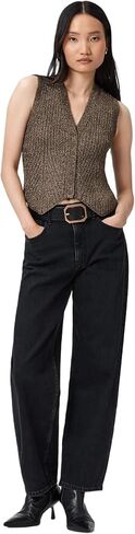 AllSaints womens Cruz Shine Waistcoat in Saudi Arabia