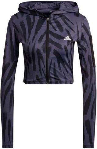 adidas Womens Run Icon 3-bar All Over Print Running Long Sleeve in Kuwait